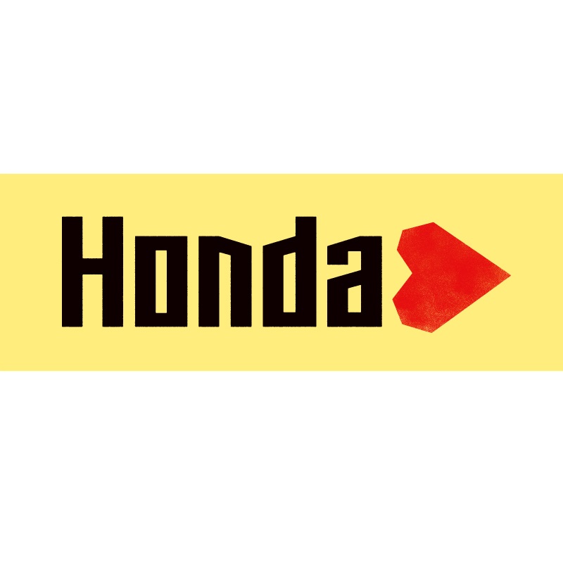 Hondaハート エクステリアステッカー