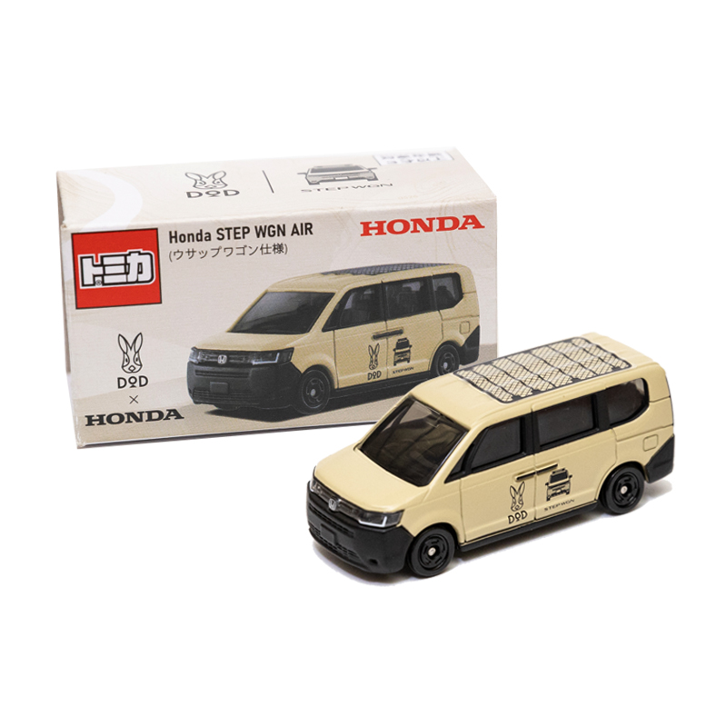 トミカ DOD Honda ウサップワゴン step wgn air 4個セット-