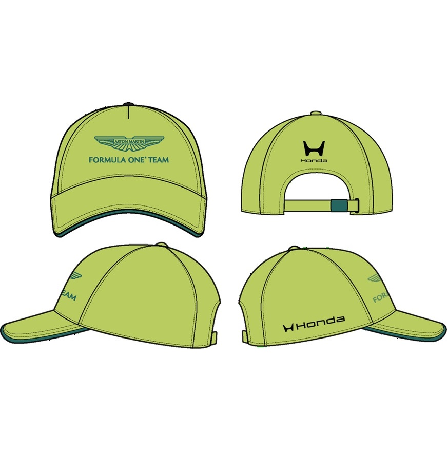 Aston Martin Cap - Lime
