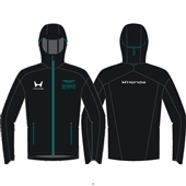 Aston Martin Waterproof Jacket - Black ���[��L�T�C�Y